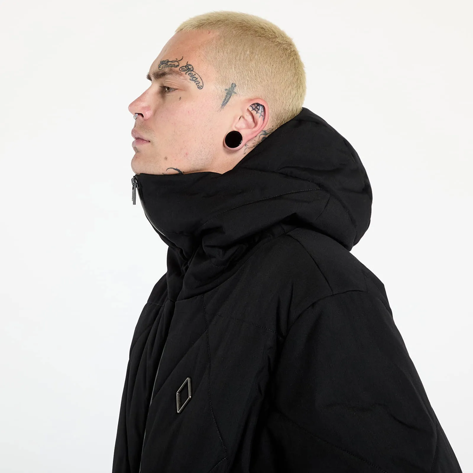 A-COLD-WALL* Shiro Hooded Puffer Jacket Black