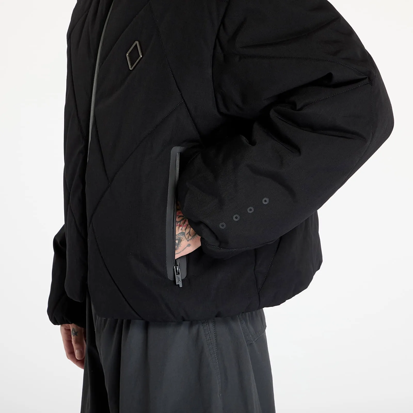 A-COLD-WALL* Shiro Hooded Puffer Jacket Black