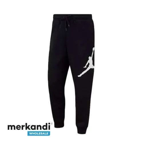 Air Jordan Jumpman Logo Fleece Pants Black - DA6803-010