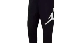 Air Jordan Jumpman Logo Fleece Pants Black - DA6803-010