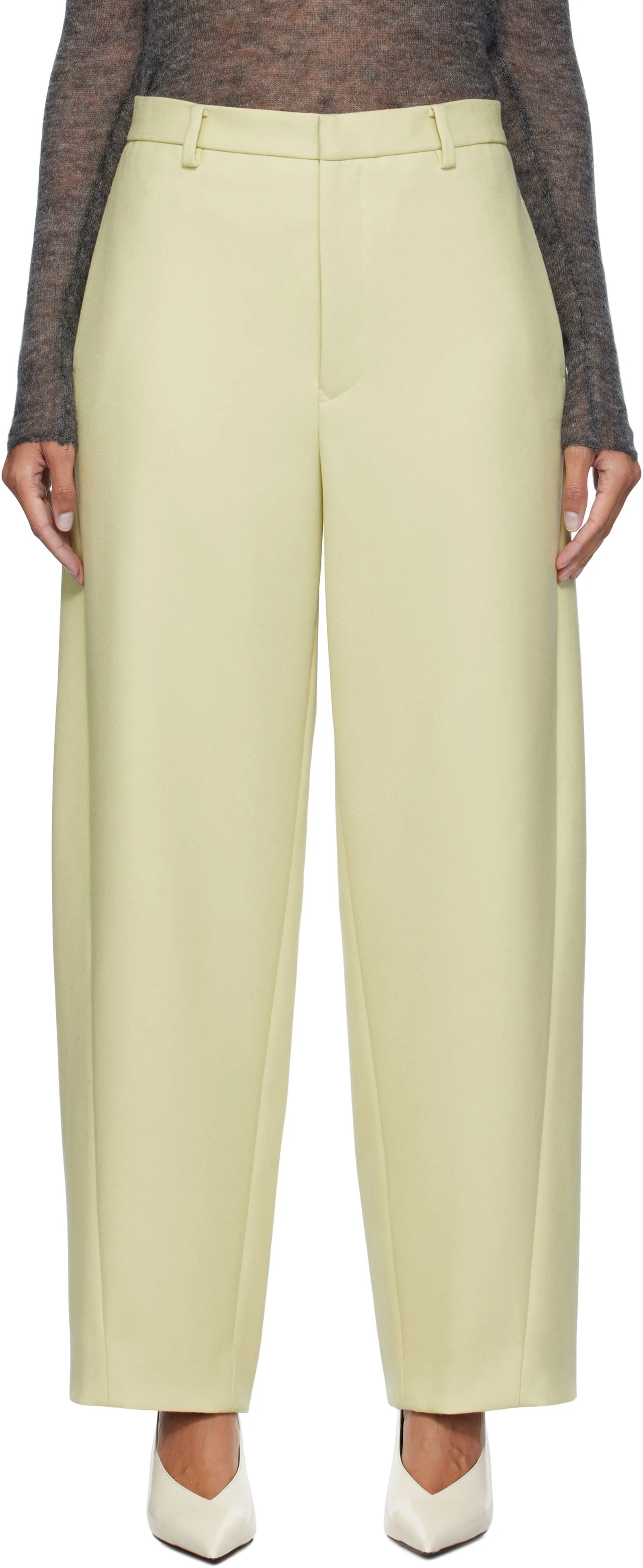 AURALEE Melton Trousers