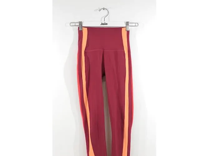 Autre Marque Conjunto de pantalón y top deportivo Burdeos 