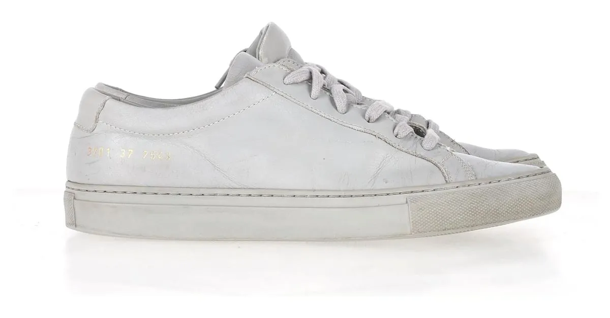 Autre Marque Zapatillas bajas Common Projects Achilles en piel gris 