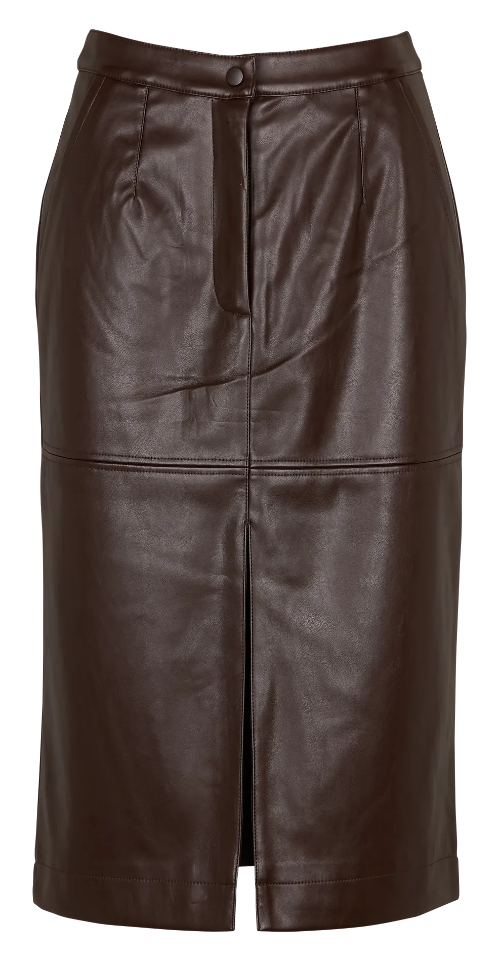 BELLEROSE JUDIE - Vestido de tubo midi en marron