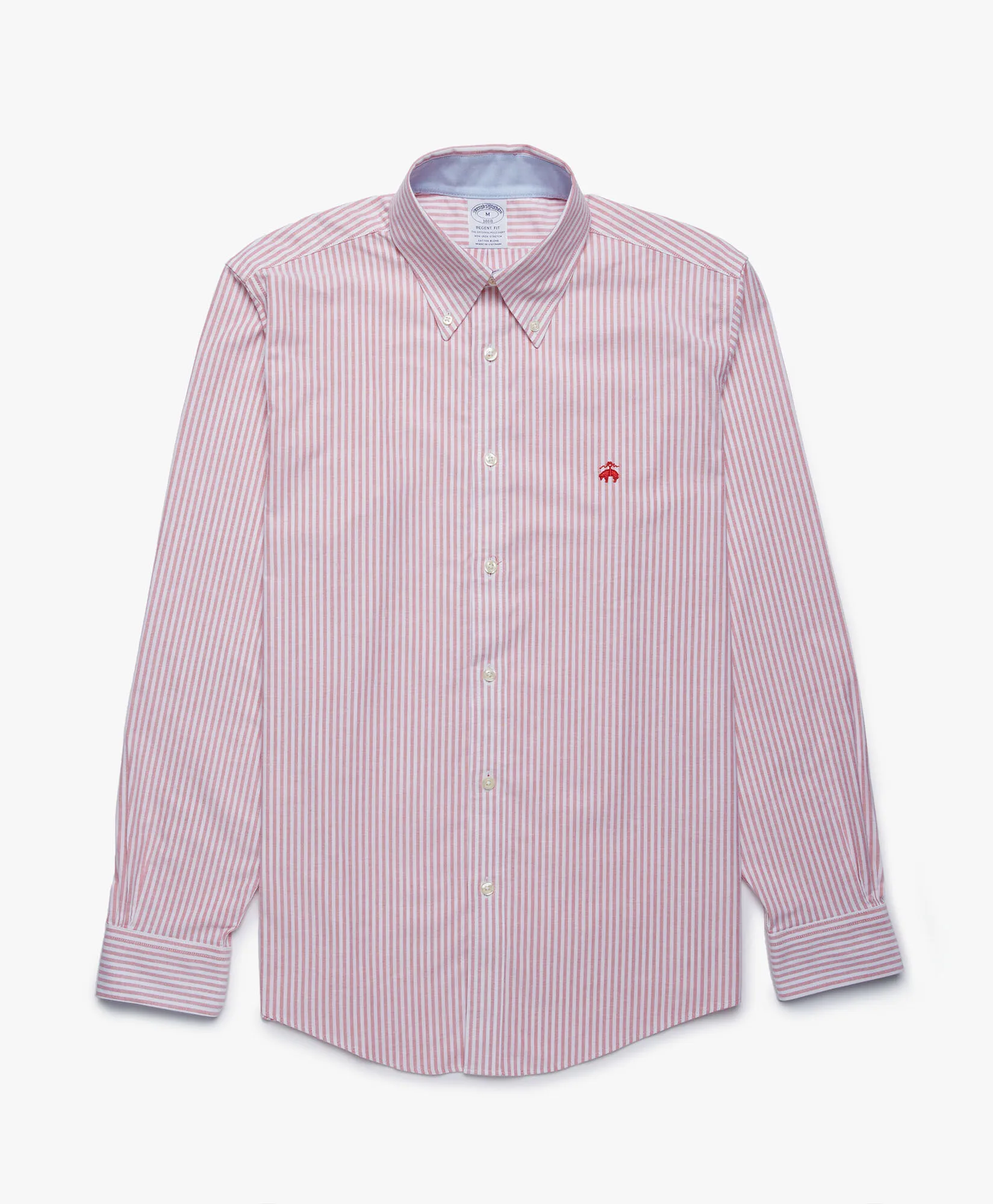 Camisa de sport corte regular Regent non-iron de Oxford elástico con cuello button down