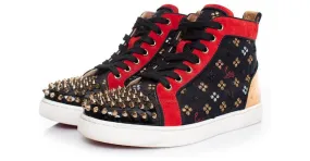 Christian Louboutin, zapatillas altas Lou Spike Multicolor 