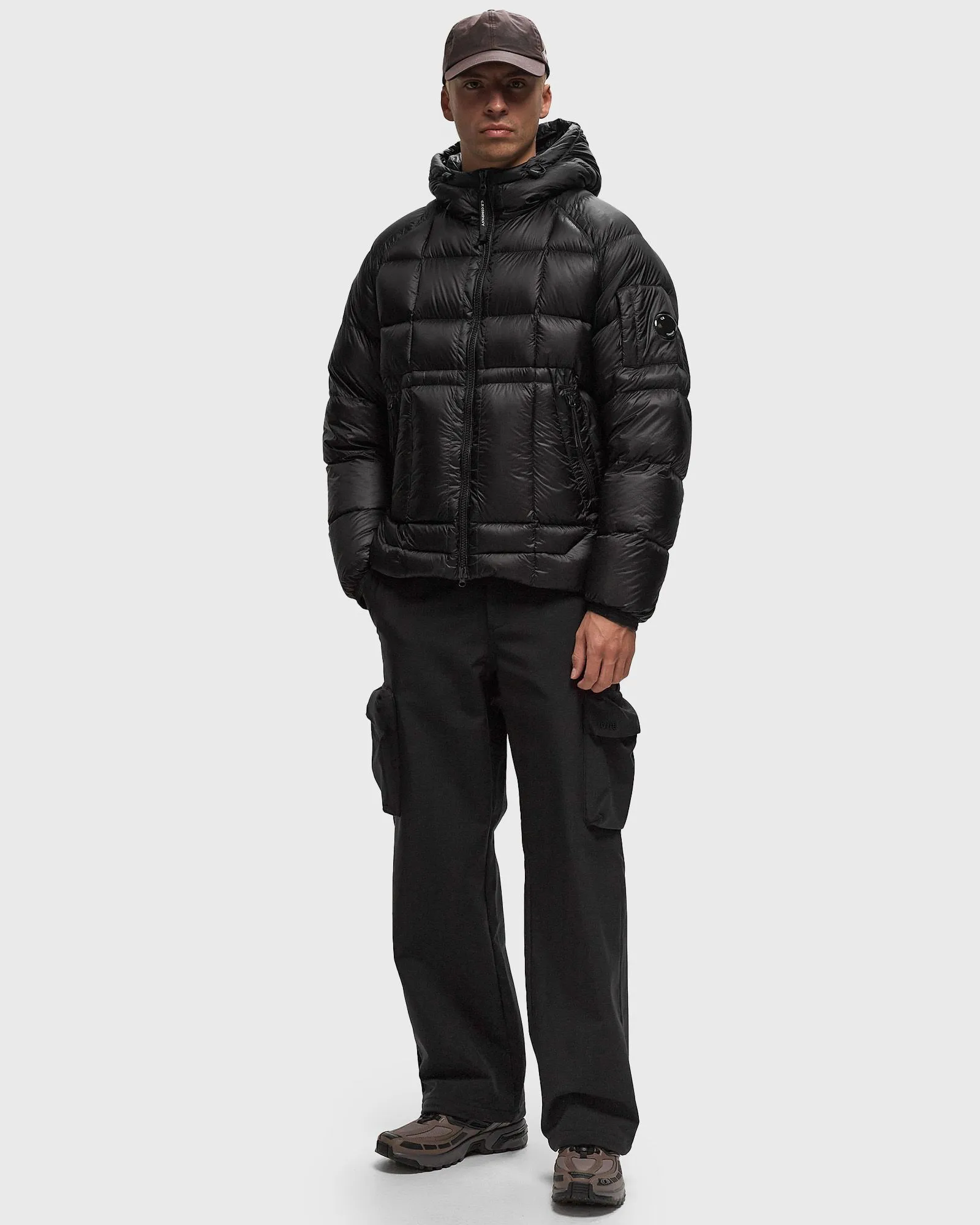 C.P. Company Shell Hooded Long Down Jacket