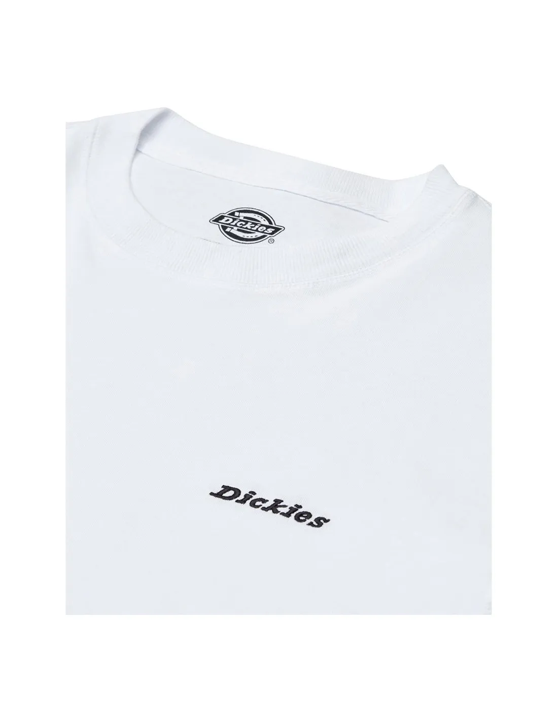 DICKIES Loretto - Blanco - Camiseta manga larga