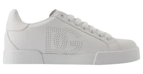 Dolce & Gabbana Zapatillas bajas - Dolce&Gabbana - Cuero - Blanco 