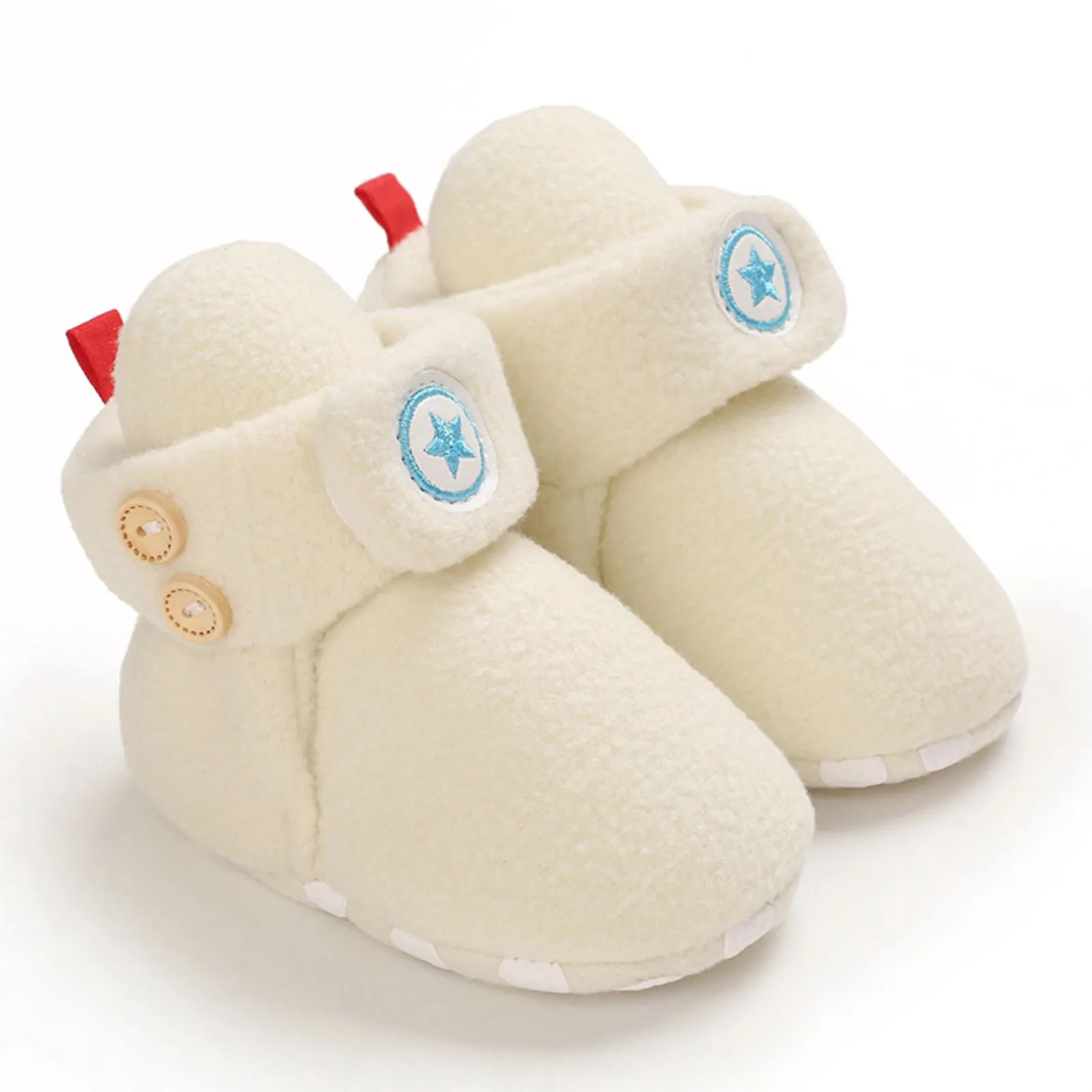 Durable Non-skid Warm Baby Winter Boots for Boys and Girls 0-1 Years Old