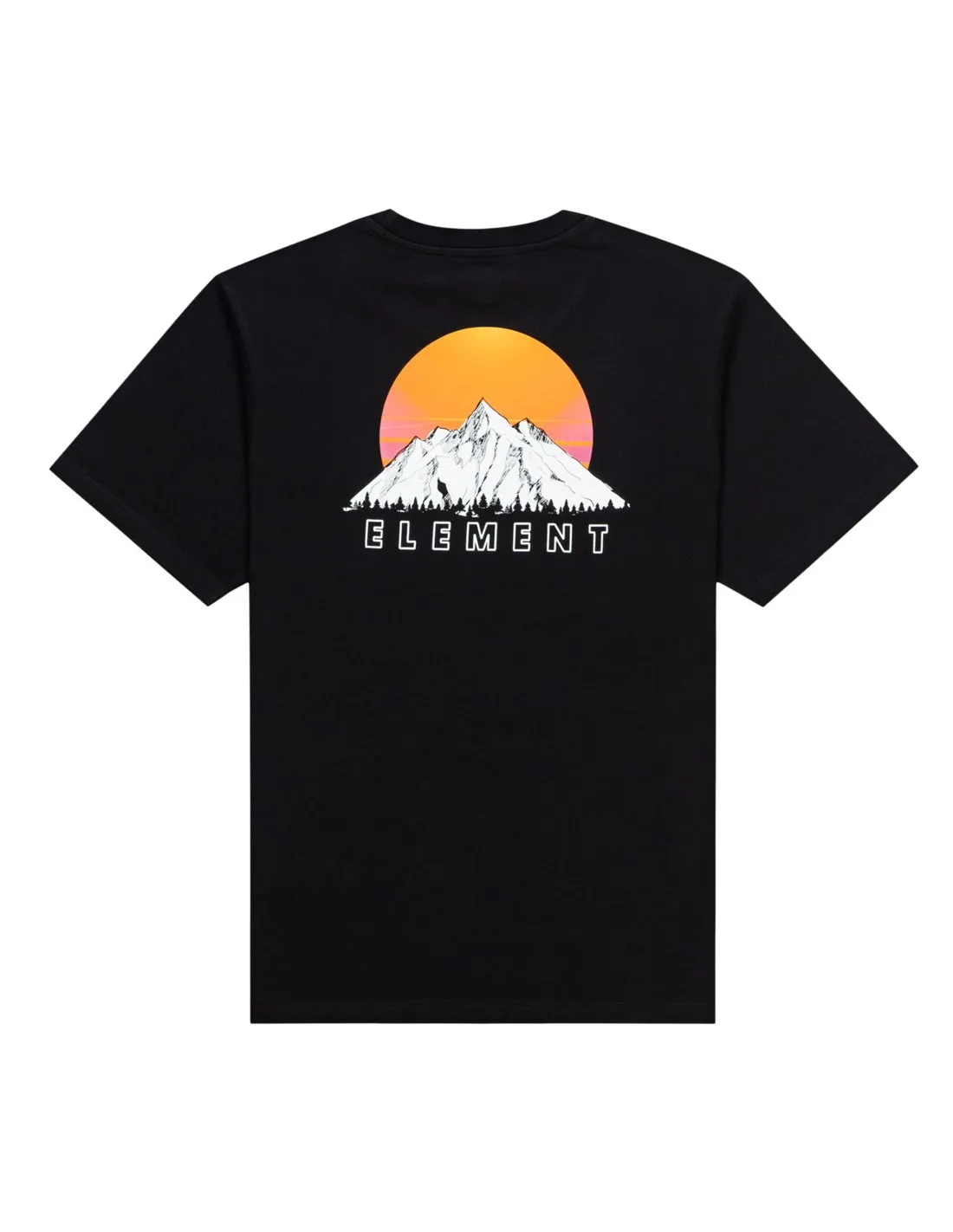 ELEMENT Hollis - Negro Flint - Camiseta