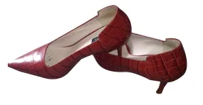 Escada Zapatillas Roja 