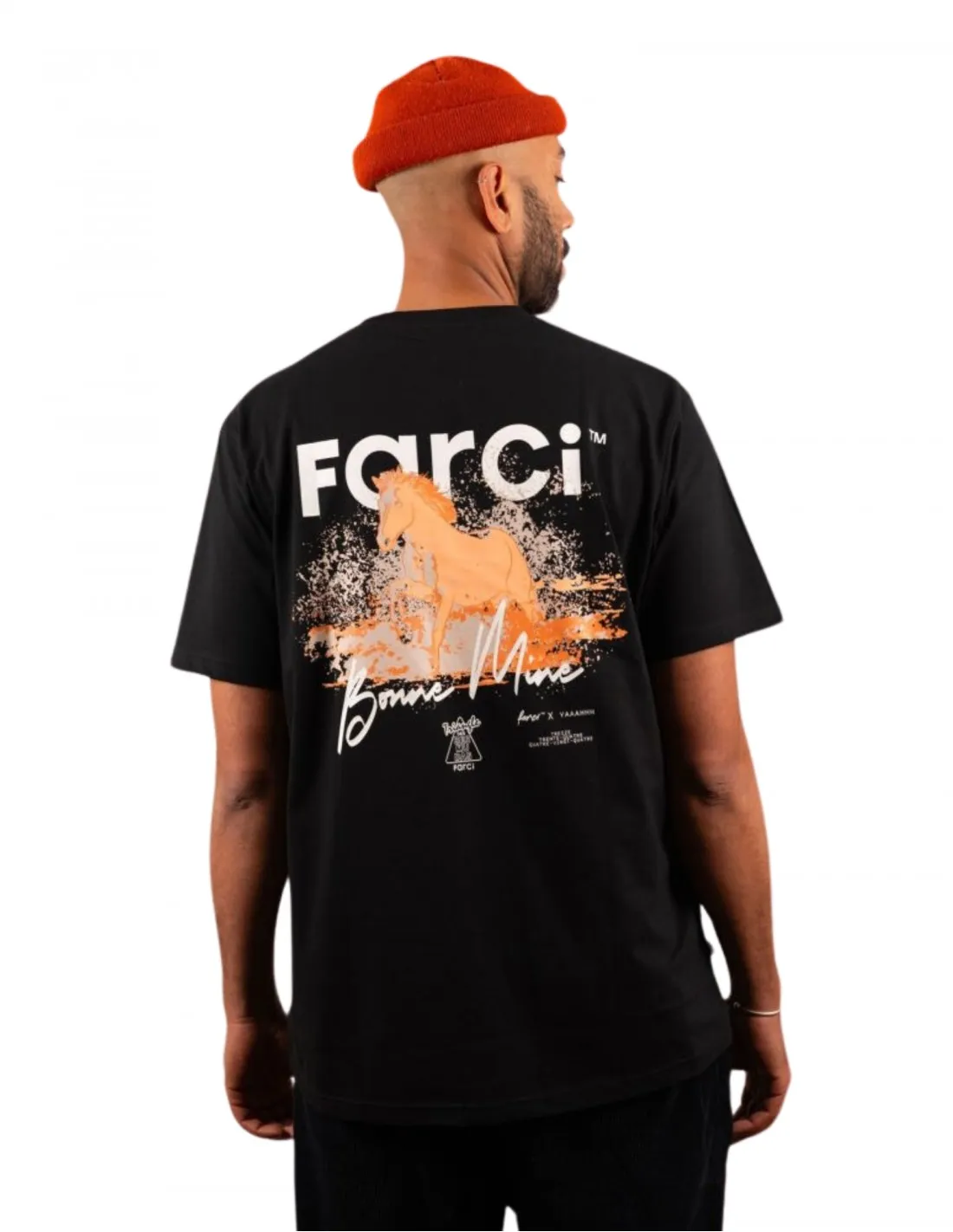 FARCI Horse - Negro - Camiseta