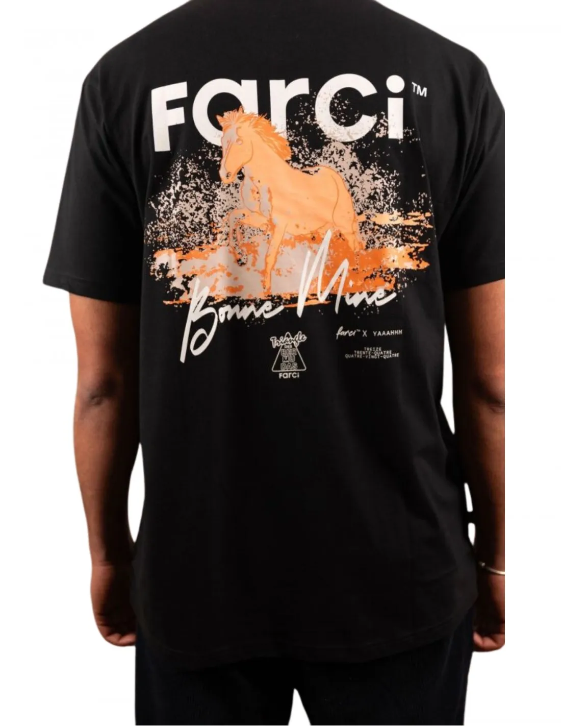 FARCI Horse - Negro - Camiseta