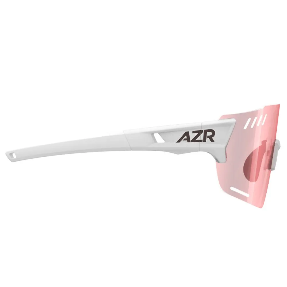 Gafas AZR Aspin Rx Blanche Mate Rouge Irisé