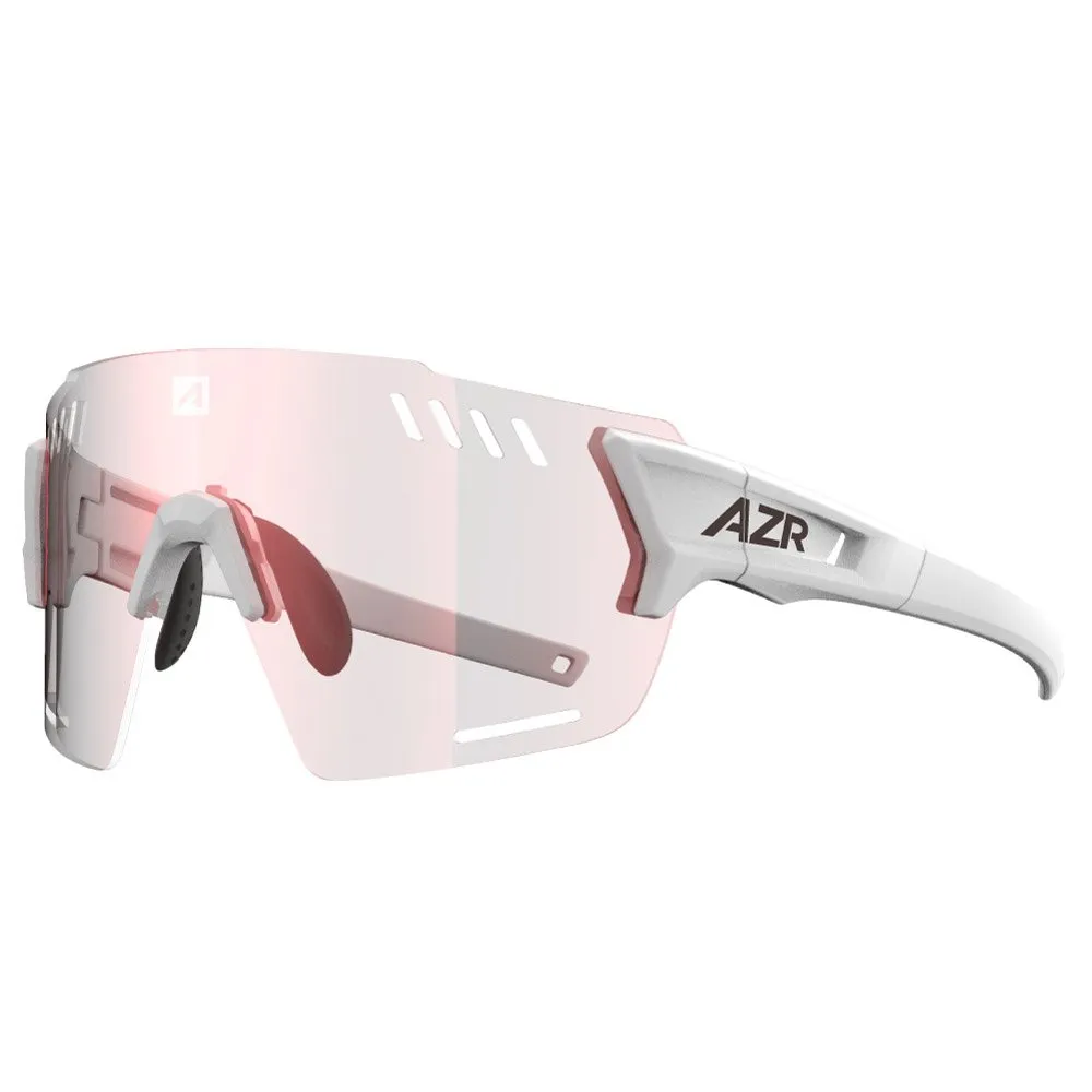 Gafas AZR Aspin Rx Blanche Mate Rouge Irisé