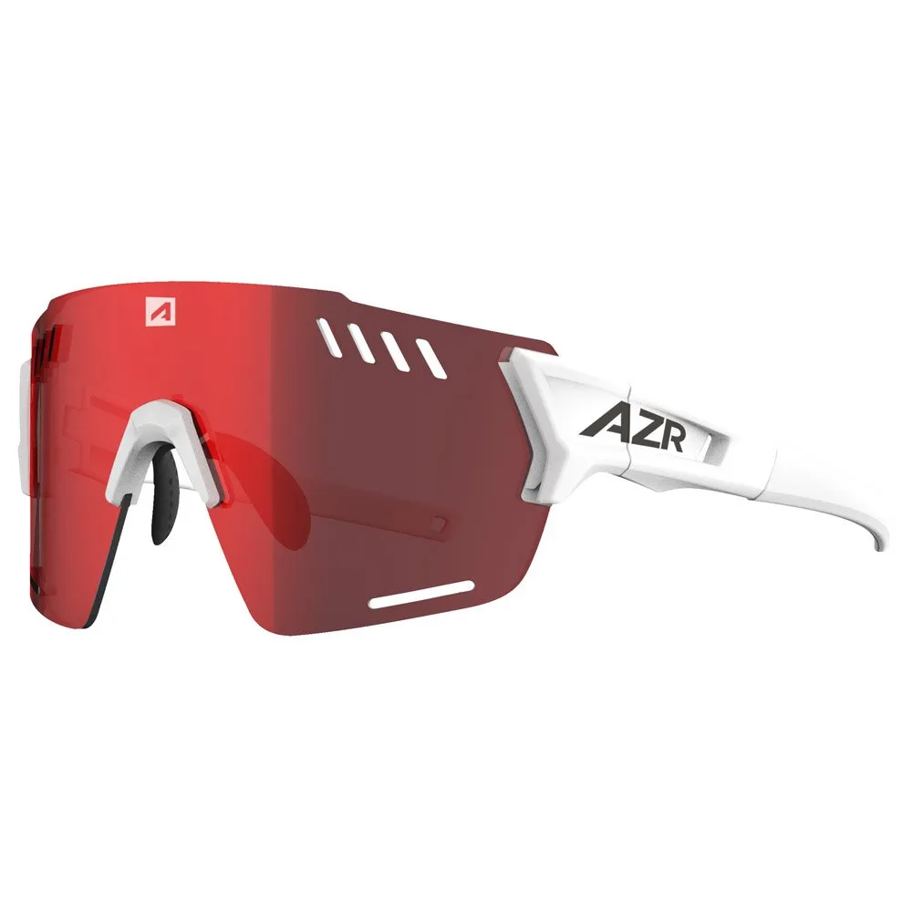 Gafas AZR Aspin Rx Blanche Mate Rouge Irisé