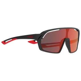 Gafas AZR Pro Race Mini Junior Noire Mat Rouge Multicouche Rouge