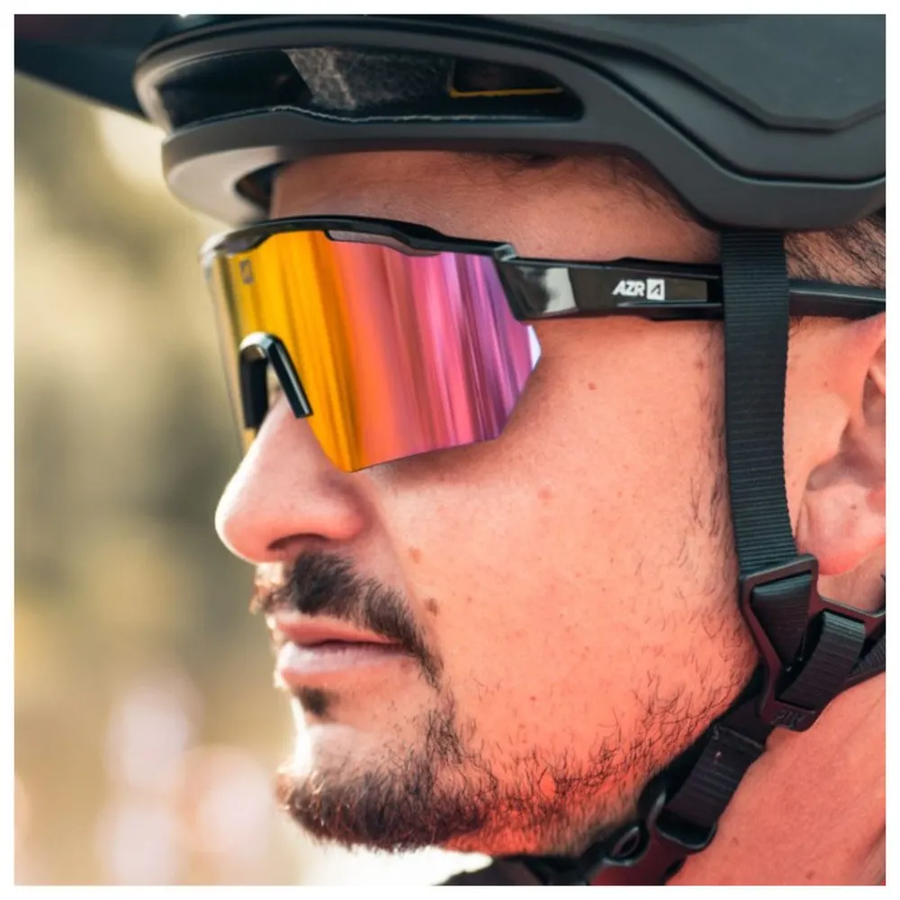 Gafas AZR Race Rx Noire Vernie Multicouche Rose