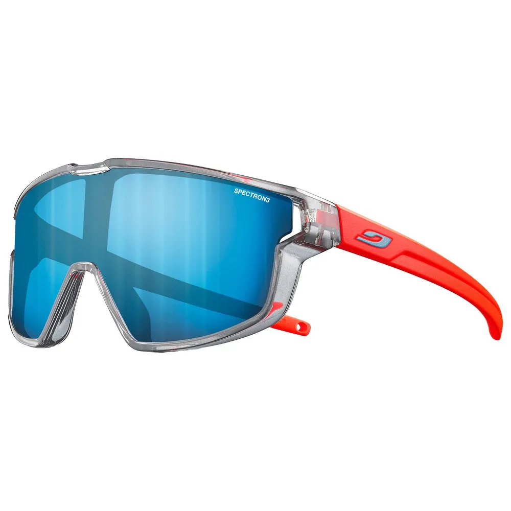 Gafas Julbo Fury Mini Translucide Brillant Gris Orange Fluo Mat Spectron 3