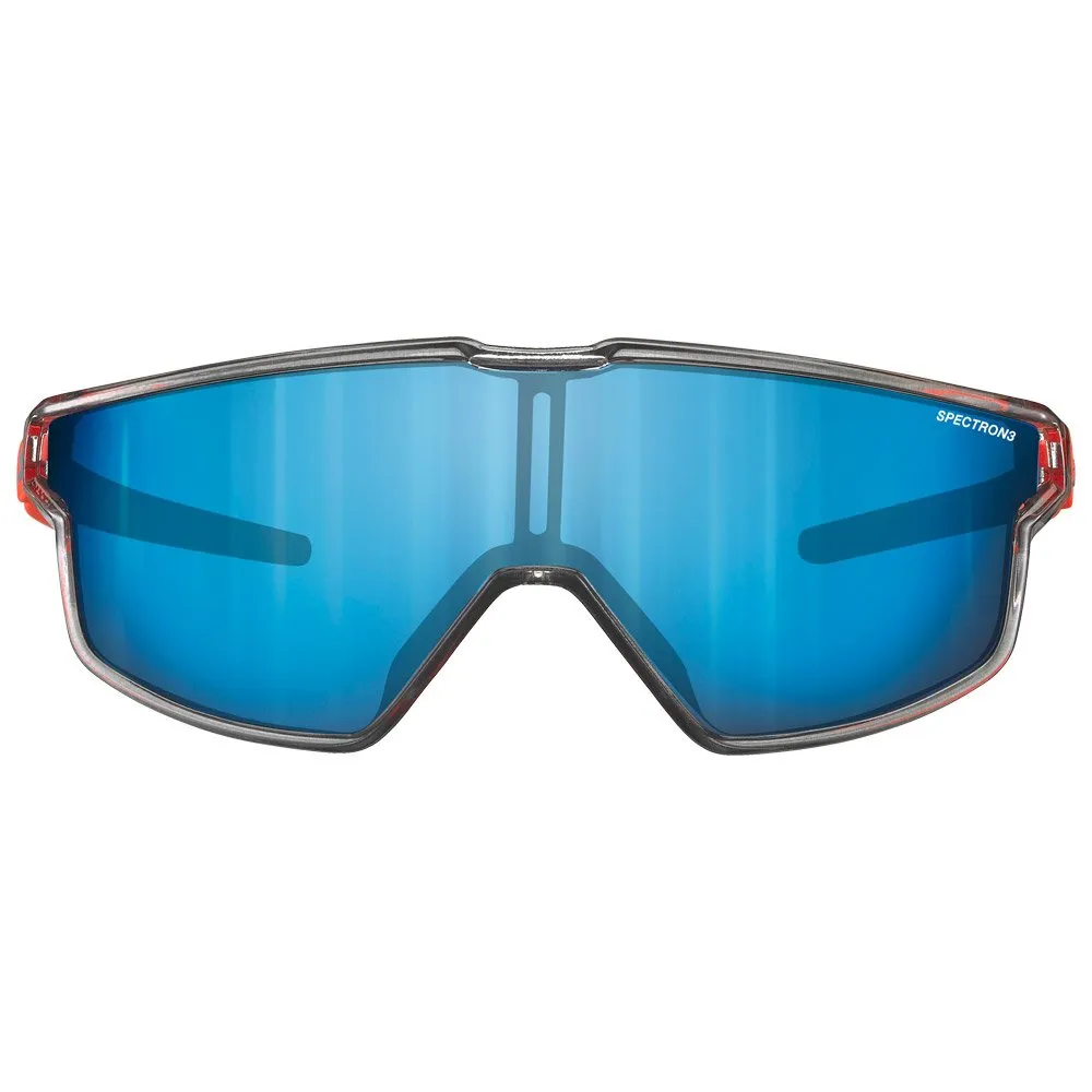 Gafas Julbo Fury Mini Translucide Brillant Gris Orange Fluo Mat Spectron 3