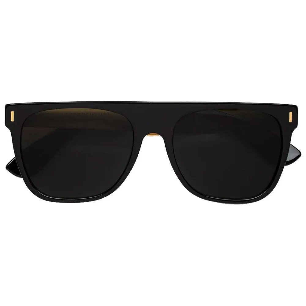 Gafas Retro Super Future Flat Top Francis Black Black