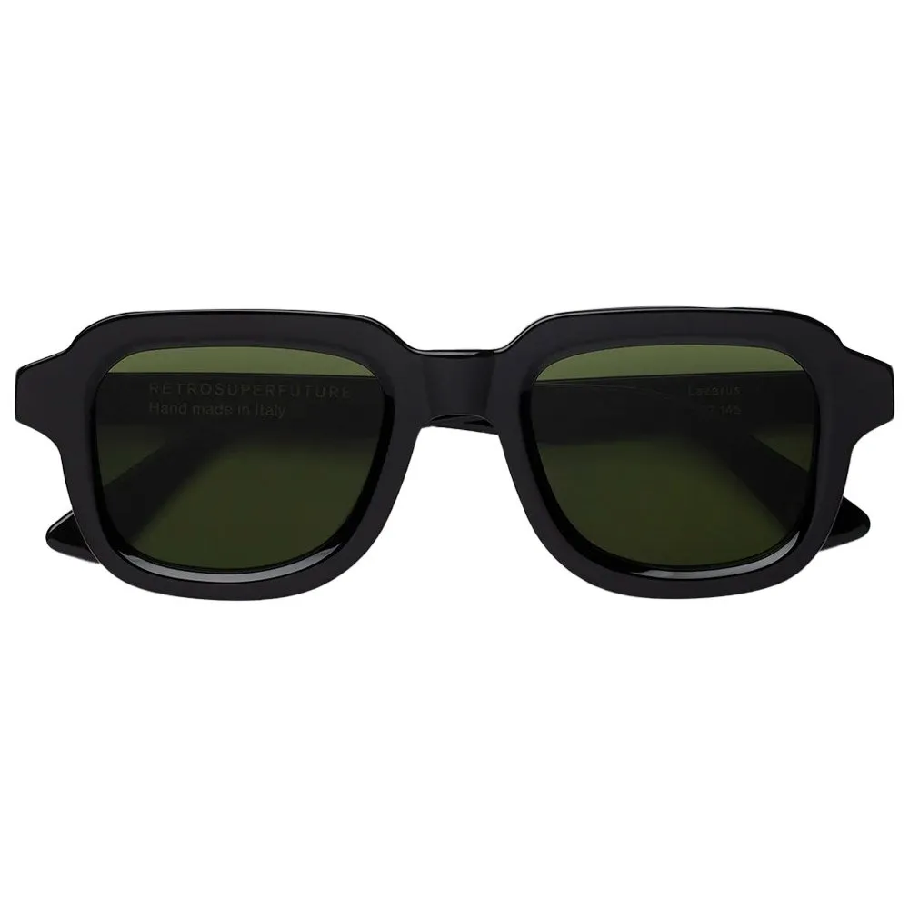 Gafas Retro Super Future Lazarus Belissimo Black Green