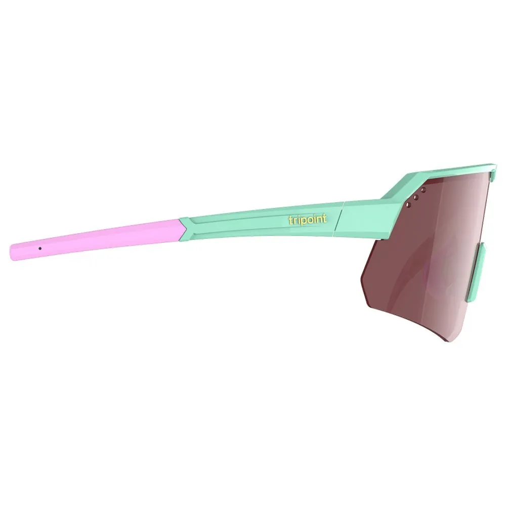 Gafas Tripoint Treriksroset Turquoise Smoke Pink Multi