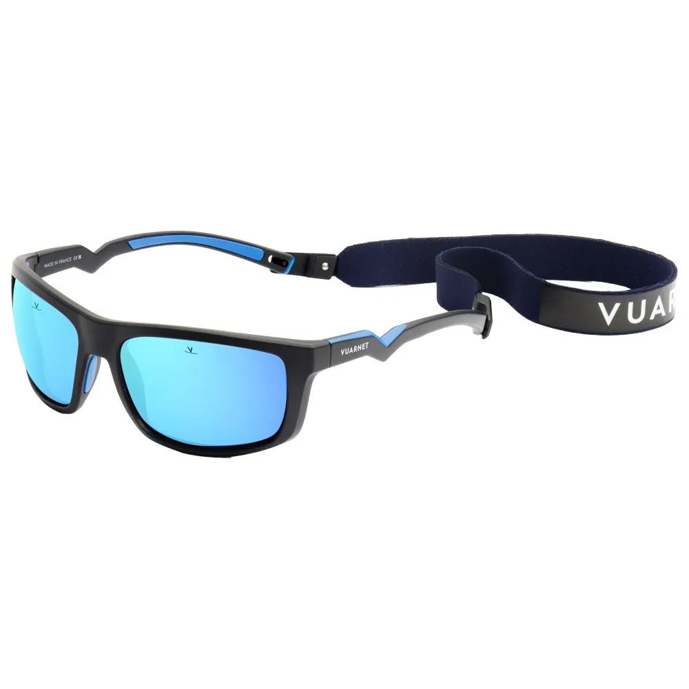 Gafas Vuarnet Allpeaks Matte Black Blue Grey Polar Blue Flash