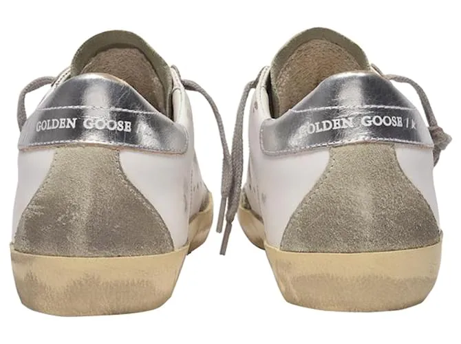 Golden Goose Deluxe Brand Zapatillas Super-Star - Golden Goose - Multicolor - Cuero Blanco 