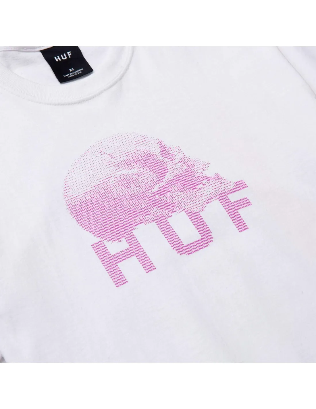 HUF Camiseta Data Death - Blanca