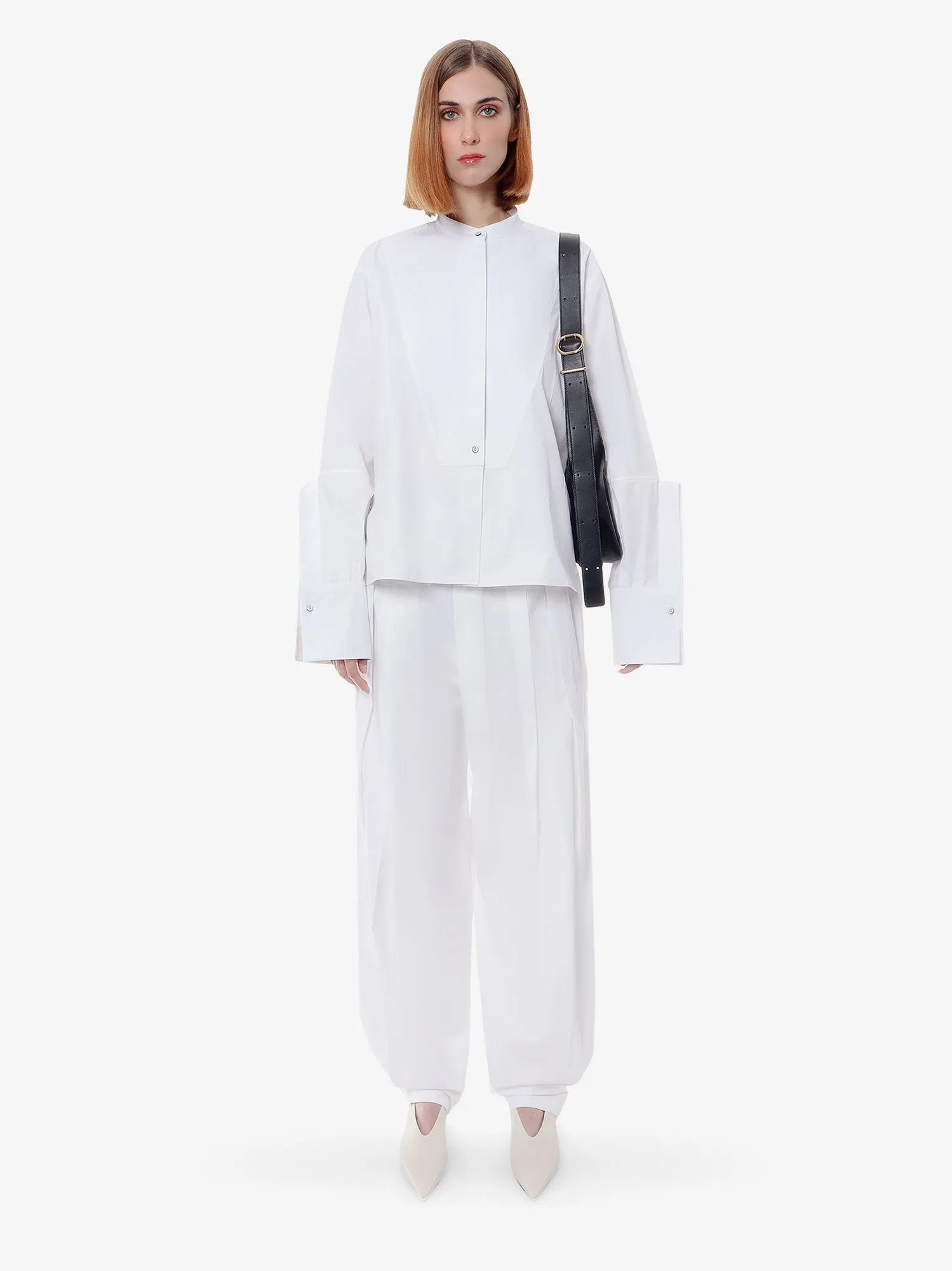 Jil Sander Wide Leg Trousers