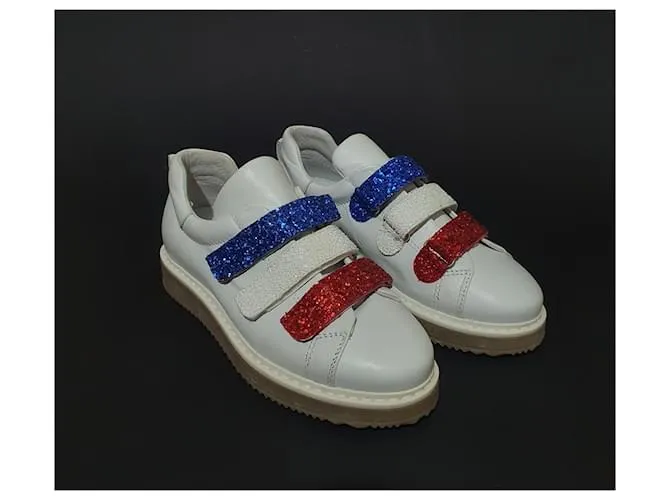 Jonak Zapatillas Blanco Roja Azul 