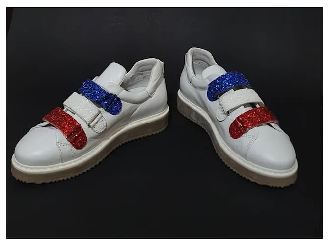 Jonak Zapatillas Blanco Roja Azul 