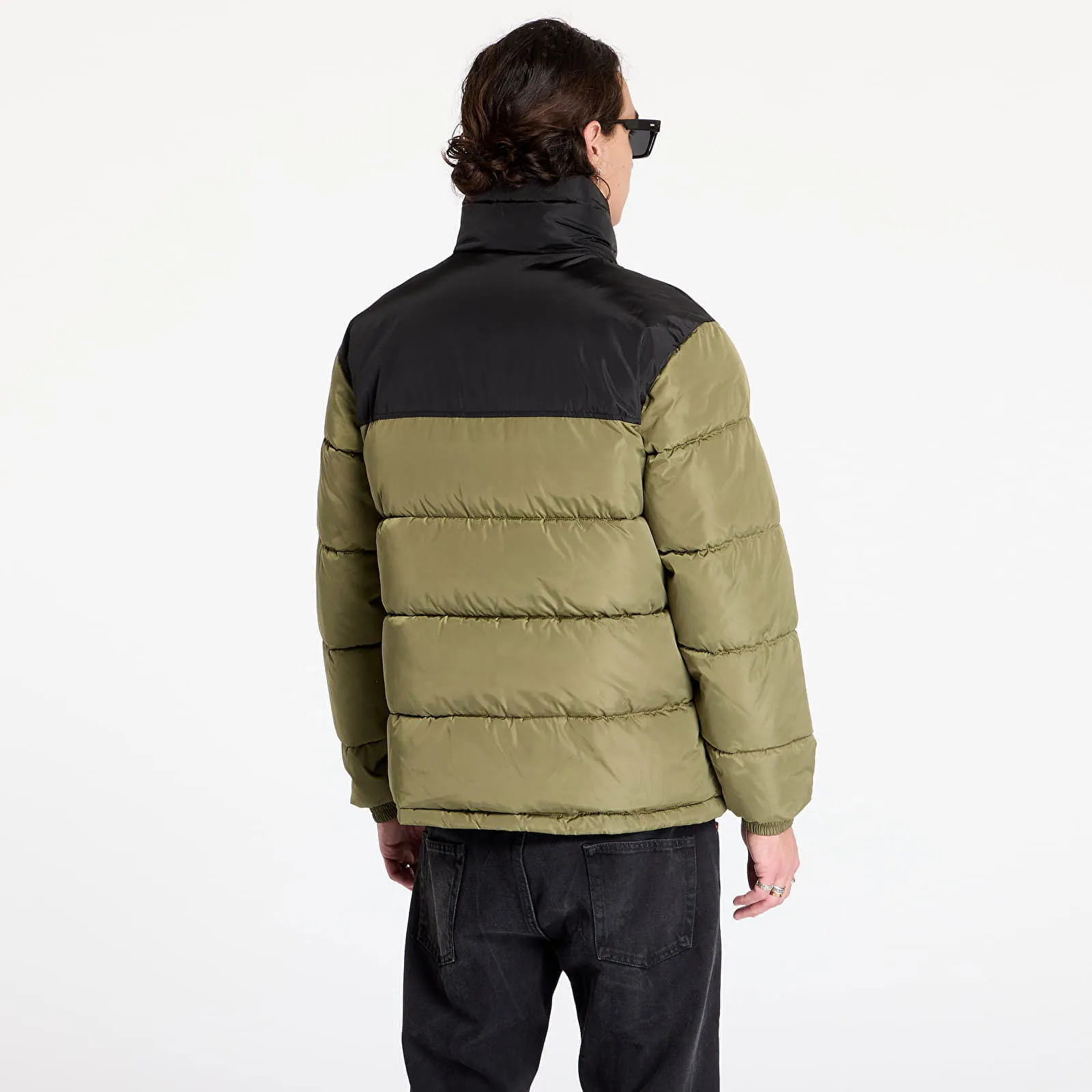 Karl Kani Jacket Retro Essential Puffer Jacket Olive L