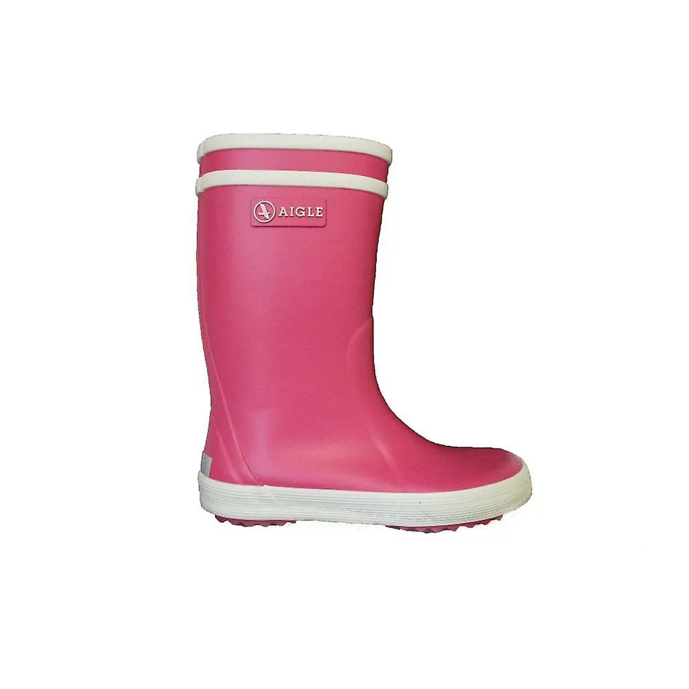 Kids Aigle Lolly Pop | Pink | Junior Wellington Boots