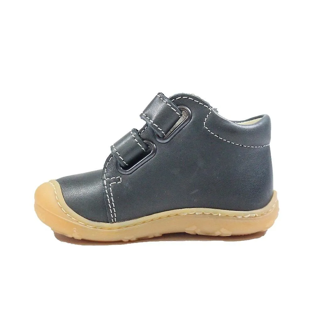 Kids Ricosta Chrisy | Blue Leather | Childrens Pre Walker Boots