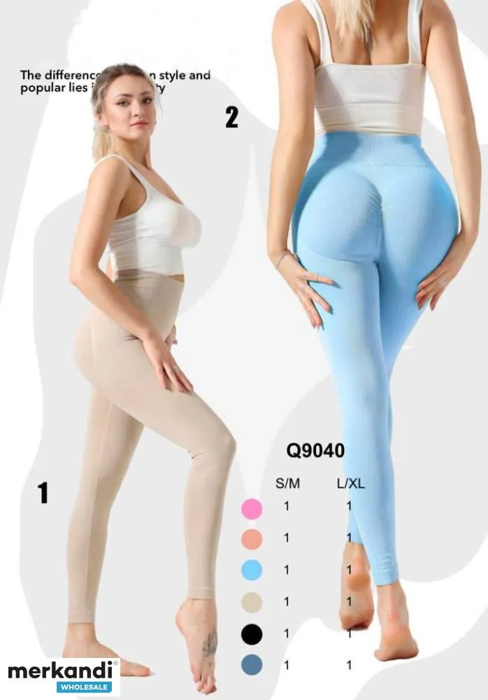 Leggins Ref. Q 9040 - Talla única - Colores Surtidos