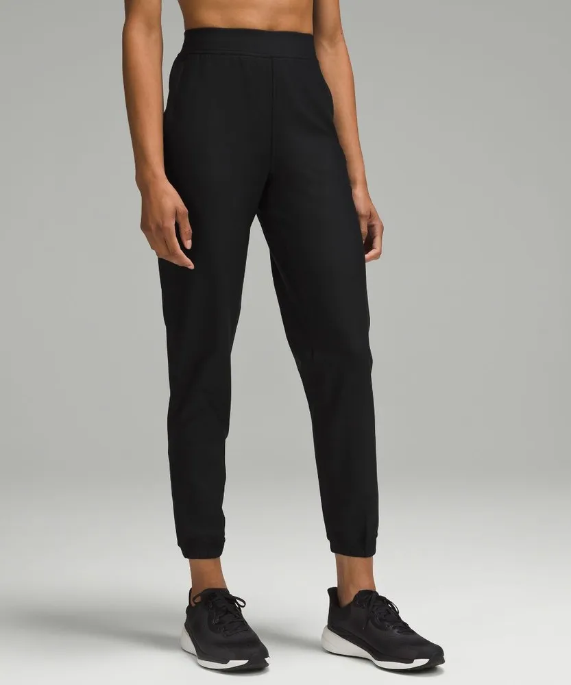 Lululemon Pantalón deportivo de forro polar y talle alto Adapted State - Largo completo Negro | TR91-R2AH