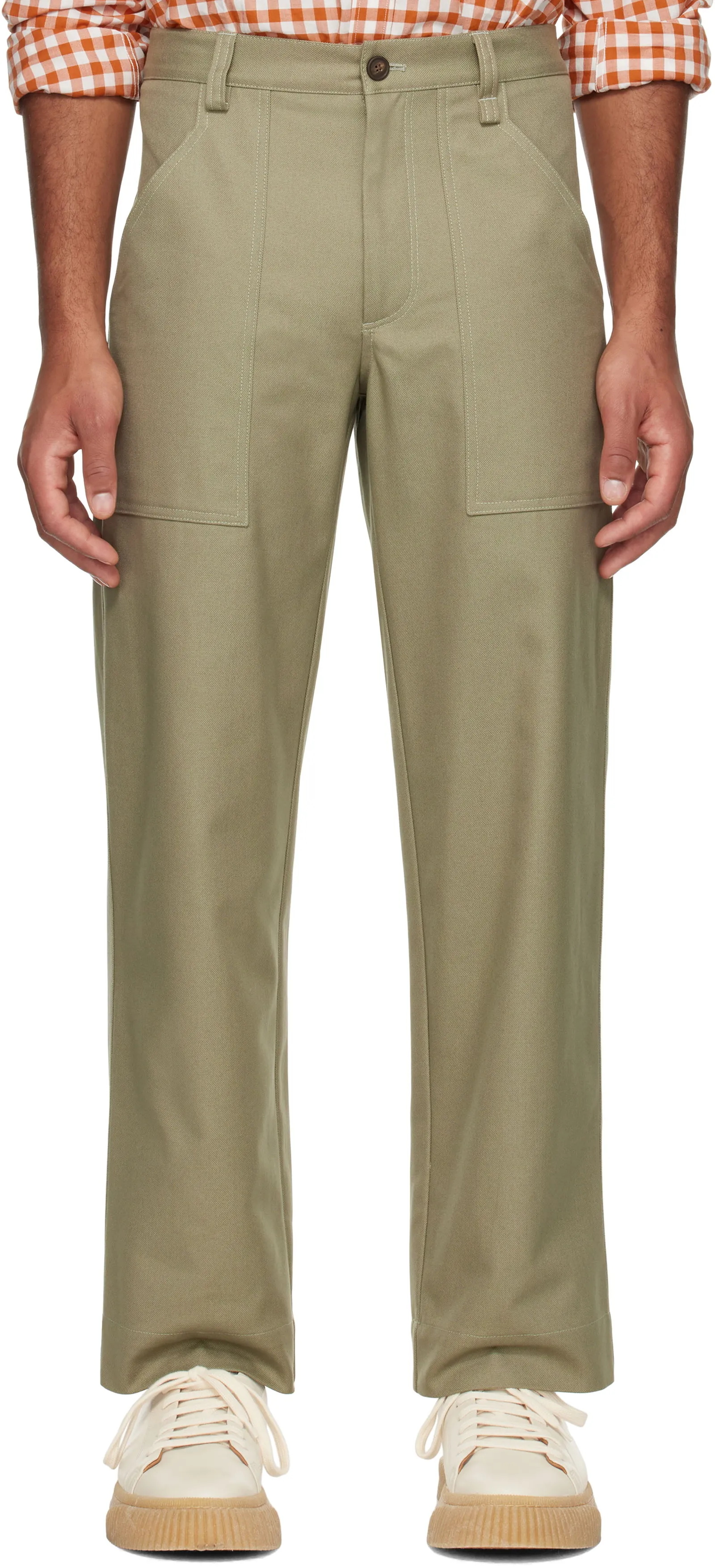 MAISON KITSUNÉ Workwear Trousers