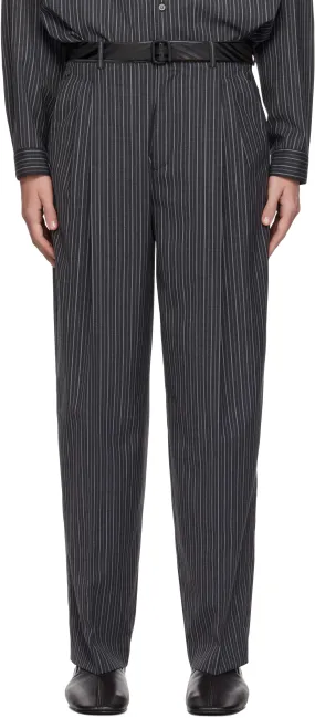 Marni Pinstripe Wool Trousers