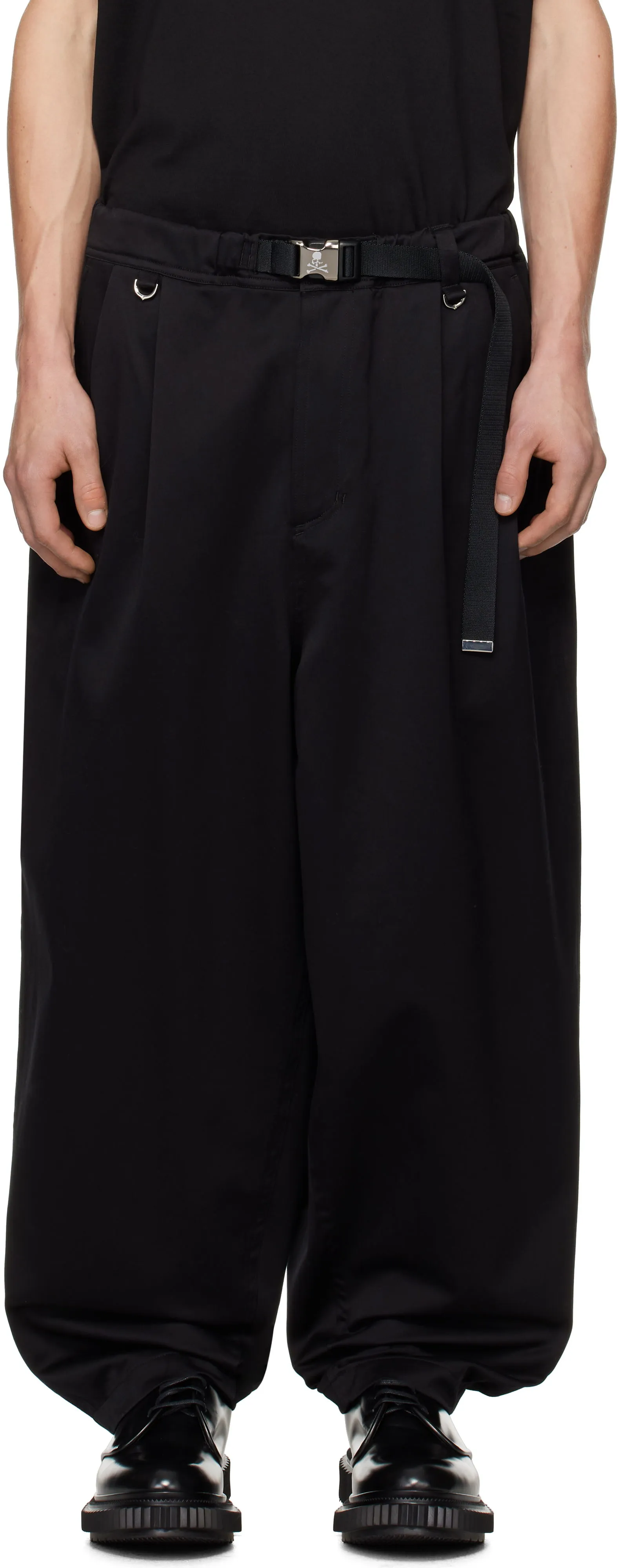 Mastermind WORLD Belted Wide Fit Easy Trousers