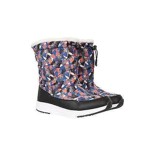 Mountain Warehouse Childrens/Kids Glide Adaptive Printed Snow Boots