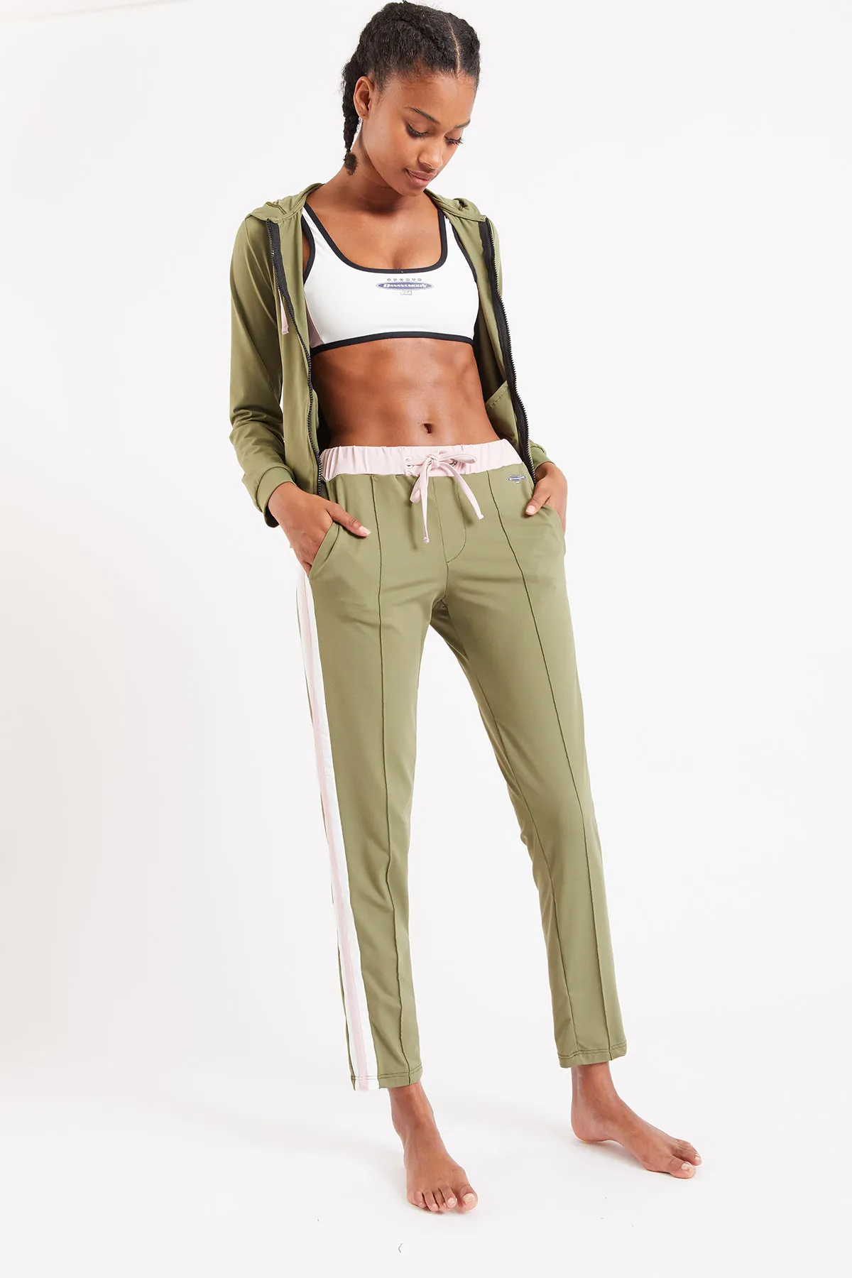 Oatka Sprint khaki athletic pants