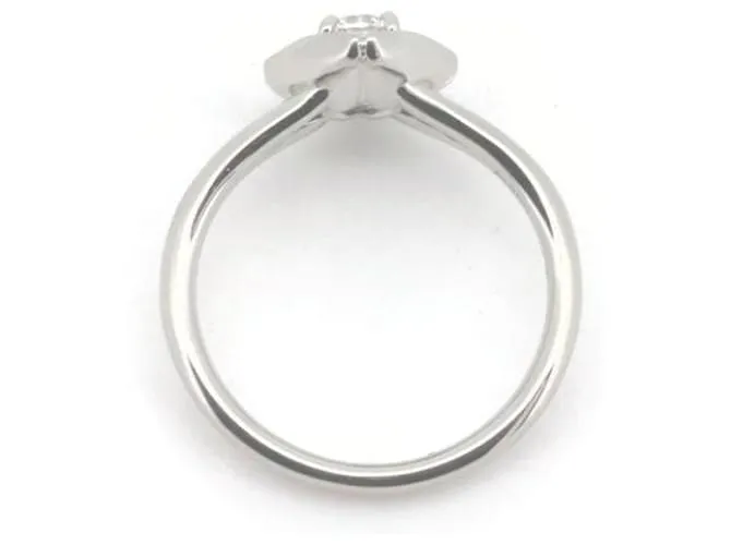 Otras joyas & Other Stories Anillo de diamante Forevermark 0.30ct PT900 platino tamaño 12 en excelente estado Plata 