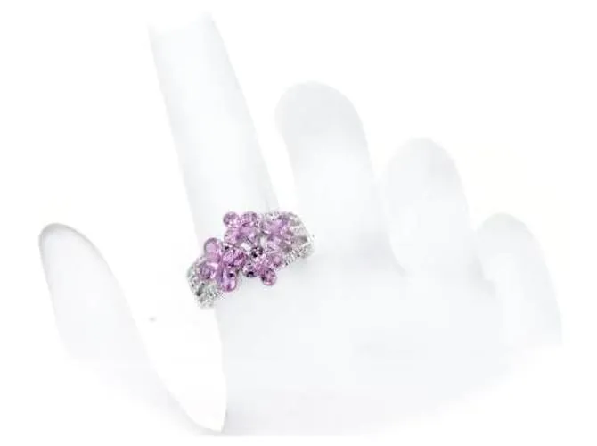 Otras joyas & Other Stories Anillo Masumikasahara con zafiro rosa y diamantes con 2.00ct zafiro rosa y 0.18ct Diamante en 18