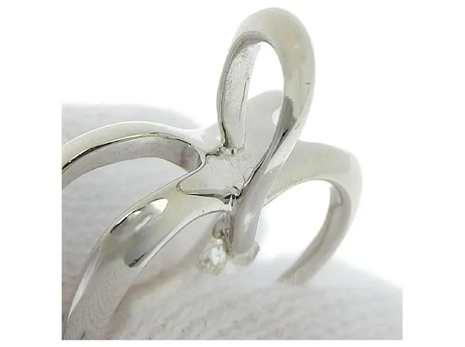 Otras joyas & Other Stories Colgante con motivo de manzana danzante en platino pt900 con 0.09CT Diamond, Plata para mujer en