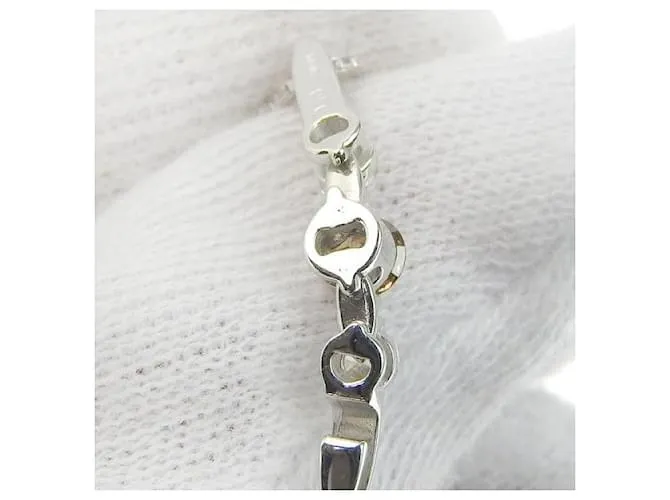 Otras joyas & Other Stories K18 Collar Simple de Oro Blanco con 3P diamante, 0.50ct - Para mujeres en excelentes condiciones