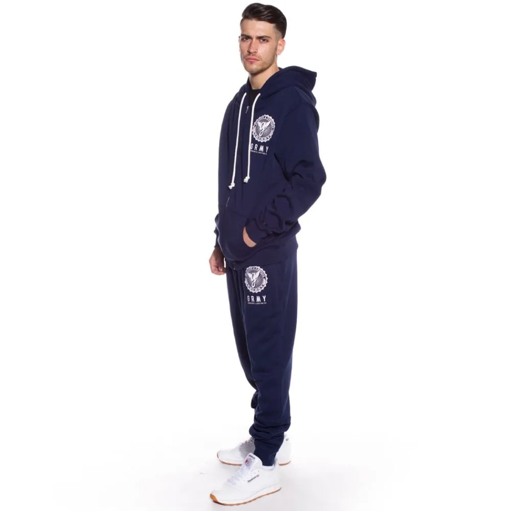 PACK SUDADERA ZIPPER + PANTALÓN CORE FW17 NAVY