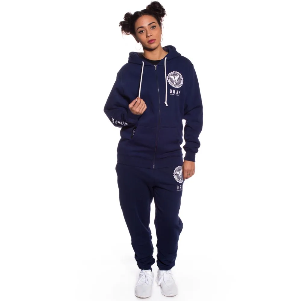 PACK SUDADERA ZIPPER + PANTALÓN CORE FW17 NAVY